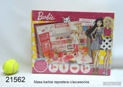 Imagen de MASA BARBIE REPOSTERA CON ACCESORIOS 6.24